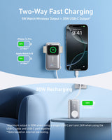 Anker MagGo Power Bank (10K, 35W, For Apple Watch) - detail view | Silarius