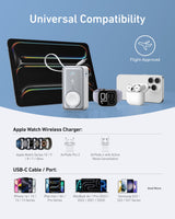 Anker MagGo Power Bank (10K, 35W, For Apple Watch) - detail view | Silarius