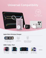 Anker MagGo Power Bank (10K, 35W, For Apple Watch) - detail view | Silarius