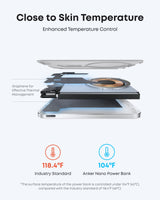 Anker Nano Power Bank (5K, MagGo, Slim) - detail view | Silarius