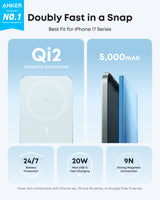 Anker Nano Power Bank (5K, MagGo, Slim) - detail view | Silarius