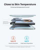 Anker Nano Power Bank (5K, MagGo, Slim) - detail view | Silarius