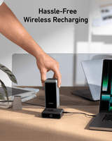 Anker 100W Charging Base for Anker Prime Power Bank - rear view | Silarius