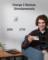Anker 523 Charger (Nano 3, 47W) - detail view | Silarius