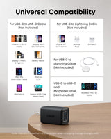 Anker 523 Charger (Nano 3, 47W) - detail view | Silarius