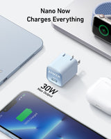 Anker Nano Charger (30W) - detail view | Silarius