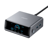 Anker Prime Charger (250W, 6 Ports, GaNPrime) - front view | Silarius