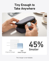 Anker Nano Charger (20W) - rear view | Silarius
