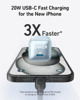 Anker Nano Charger (20W) - detail view | Silarius