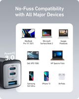 Anker 735 Charger (Nano II 65W) (2-Pack) - detail view | Silarius