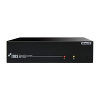 IDIS DE-1108 DirectIP 8-Channel Encoder, H.264 Video Compression, 8 BNC Composite Inputs