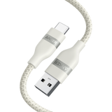 Anker USB-A to USB-C Cable (3 ft/6 ft, Upcycled-Braided) - detail view | Silarius