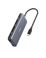 Anker 555 USB-C Hub (8-in-1) - front view | Silarius