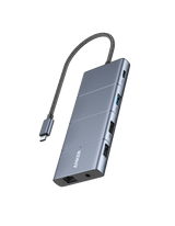 Anker 565 USB-C Hub (11-in-1) - front view | Silarius
