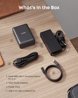 Anker 575 USB-C Docking Station (13-in-1) - detail view | Silarius