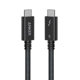 Anker Prime Thunderbolt 5 Cable (3.3 ft/1.7 ft, 80 Gbps, 240W) - detail view | Silarius