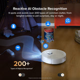 Roborock Qrevo Curv 2 Flow Roller Mop Robot Vacuum With Multifunctional Dock - detail view | Silarius