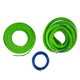 0-GA Amplifier Installation Wiring Kit - Green - side view | Silarius