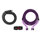 0-GA Amplifier Installation Wiring Kit - Purple - side view | Silarius