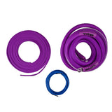 0-GA Amplifier Installation Wiring Kit - Purple - rear view | Silarius