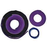 4-GA Amplifier Installation Wiring Kit - Purple - rear view | Silarius