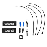 8-GA Amplifier Installation Wiring Kit - Blue - detail view | Silarius