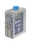 AMG Systems AMGFIB-2VT-1SD-3CC-S1A Industrial 2-Channel CVI/TVI/AHD/CVBS Video Tx, Single-Mode 20km, 1-Fiber, 1310nm, A-Side, ST Connector, DIN Rail / Wall Mount, 9-36VDC or 24VAC Power Input