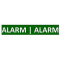 SigCom 880-0046-G Label for SPECTRUM Pull Stations "ALARM ALARM", White Text, Green Label