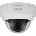 Hanwha ANV-L7082R A-Series 4MP WDR IR Dome IP Camera, 3.3-10.3mm Motorized Varifocal Lens, White