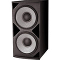 JBL Professional ASB6128-WH 18" Dual Subwoofer with Super Vented Gap Low Frequency Drivers, White