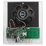 AtlasIED IP-8SCMF PoE+ Indoor Wall Mount IP Endpoint Speaker with LED Display, Talkback Microphone and LED Flashers