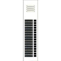 Alpha AM492/16 Intercom Door Station Speaker Entrance Module, 16-Button