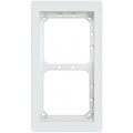 Alpha APG2W Surface Back Box, 2 H x 1 W, White