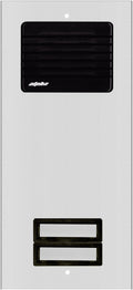 Alpha ES612/02 ES612 Series 2-Button Loudspeaker Entrance Panel for Apartment Intercom Systems, Natural Aluminum