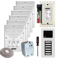 Alpha IK543/6S 6 Unit Apartment Intercom Kit, 6-Pack
