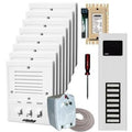 Alpha IK543/8S Alpha IK5438S 8-Unit Apartment Intercom and Wire Kit