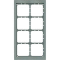 Alpha MT8/2T 4x2 Module Panel Frame, Titanium