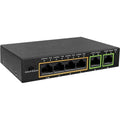 Alpha POES004 4-Port PoE Ethernet Switch