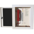Alpha RCC2510CF AlphaRefuge 2100 Series Refuge Command Center, 10-Unit Capacity, Flush, Lockable, Painted Cabinet