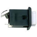 Alpha ST008K Push Buttons, 10-Pack, 1 Screw Terminal, Black and White