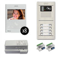 Alpha VKG2/8AF 8-Unit Videointercom KIT-AL-FL