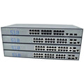 American Fiberteck AFI510-24G-4XS Managed Switch 24-Port RJ45 with 4 SFP Ports, 24-Port, Black