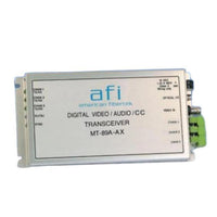 American Fiberteck MR-89CA-AX 10-Bit Digital Video Plus Audio and 2-Contact Closures
