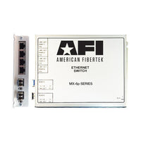 American Fiberteck MX-6P-POE Mini Port Ethernet Switch with PoE