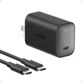 Anker Nano Charger (100W) with USB-C Cable - front view | Silarius