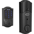 Schlage BE469NX CAM 622 Connect Smart Deadbolt, Z-Wave Plus, Matte Black