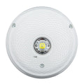 System Sensor SCWKLED-P L-Series Outdoor Ceiling-Mounted LED Strobe, "PLAIN", White