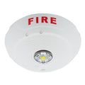 System Sensor SCWLED L Series Ceiling Mount Strobe with LED, FIRE Label, White