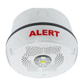 System Sensor SPSCWKLED-CLR-ALRT Outdoor LED Speaker Strobe Ceiling, Alert, White
