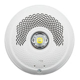 System Sensor SPSCWLED-P L-Series Indoor Speaker Ceiling-Mounted LED Strobe, "PLAIN", White